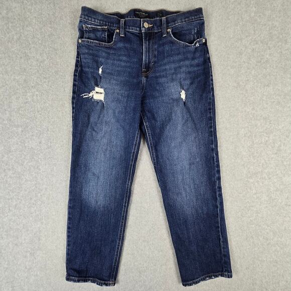 Lucky Brand Jeans Womens Size 10/30 Midrise Boyfriend Sienna Distressed - Picture 2 of 16